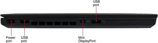 Alt view image 5 of 6 - Lenovo Laptop Intel Core i5-6300U 8GB Memory 128 SSD 14.0" Non-Touch Screen Windows 10 T460