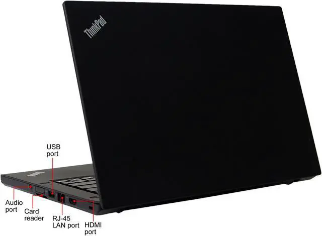 Alt view image 6 of 6 - Lenovo Laptop Intel Core i5-6300U 8GB Memory 128 SSD 14.0" Non-Touch Screen Windows 10 T460