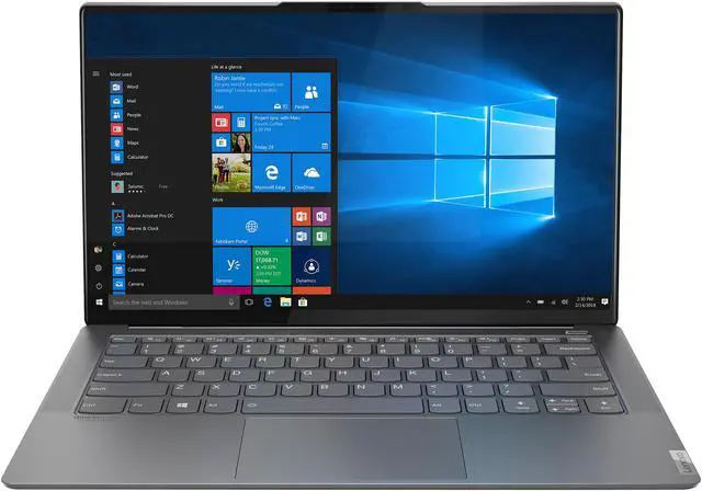 Alt view image 2 of 14 - Lenovo IdeaPad S940 14.0" Intel Core i7-8565U 8 GB LPDDR3 Memory 256GB PCIe SSD Windows 10 Home 64-bit 81R00004US