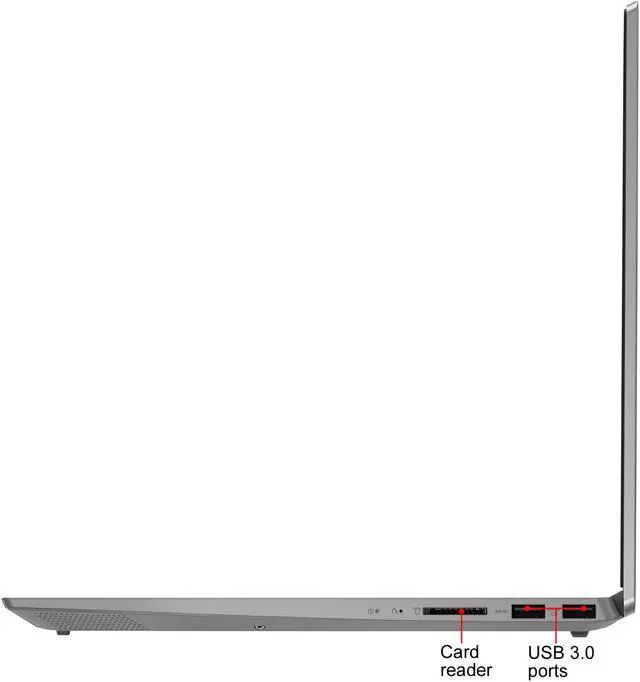 Alt view image 18 of 18 - Lenovo Laptop IdeaPad S340 Intel Core i5-8265U 8GB Memory 256 GB SSD Intel UHD Graphics 620 15.6" Touch Screen Windows 10 Home 64-bit 81QF0001US