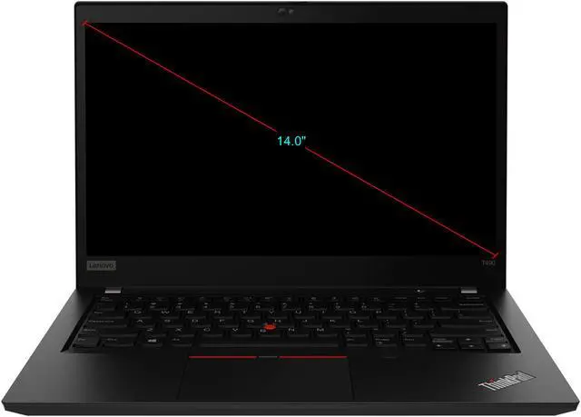 Alt view image 10 of 14 - Lenovo Laptop ThinkPad T490 Intel Core i5-8265U 8GB Memory 256 GB PCIe SSD Intel UHD Graphics 14.0" Non-Touch Screen Windows 10 Pro 64-bit 20N20008US