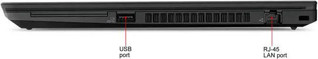 Alt view image 5 of 14 - Lenovo Laptop ThinkPad T490 Intel Core i5-8265U 8GB Memory 256 GB PCIe SSD Intel UHD Graphics 14.0" Non-Touch Screen Windows 10 Pro 64-bit 20N20008US