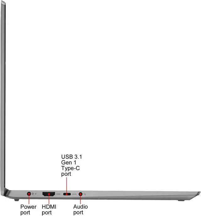 Alt view image 19 of 20 - Lenovo Laptop IdeaPad S540 AMD Ryzen 7 3700U 12GB Memory 512 GB SSD AMD Radeon RX Vega 10 14.0" Non-Touch Screen Windows 10 Home 64-bit 81NH0019US