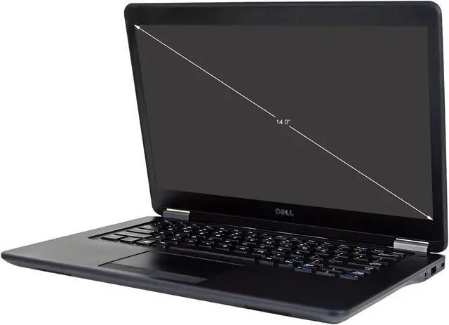 Alt view image 2 of 5 - DELL Grade A  Laptop E7450 Intel Core i5 5th Gen 5300U (2.30 GHz) 8 GB Memory 500 GB SSD 14.0" Windows 10 Pro 64-Bit