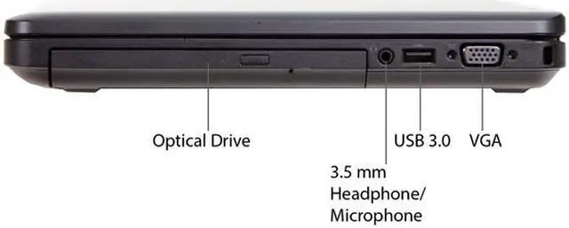 Alt view image 4 of 4 - DELL Grade A  Laptop E5440 Intel Core i5 4th Gen 4300U (1.90 GHz) 16 GB Memory 500 GB SSD 14.0" Windows 10 Pro 64-Bit