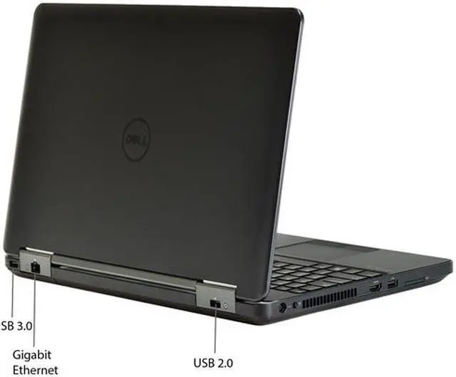Alt view image 2 of 4 - DELL Grade A Laptop E5540 Intel Core i5 4th Gen 4300U (1.90 GHz) 8 GB Memory 500 GB SSD 15.6" Windows 10 Pro 64-Bit