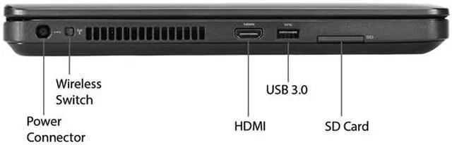 Alt view image 4 of 4 - DELL Grade A Laptop E5540 Intel Core i5 4th Gen 4300U (1.90 GHz) 8 GB Memory 500 GB SSD 15.6" Windows 10 Pro 64-Bit