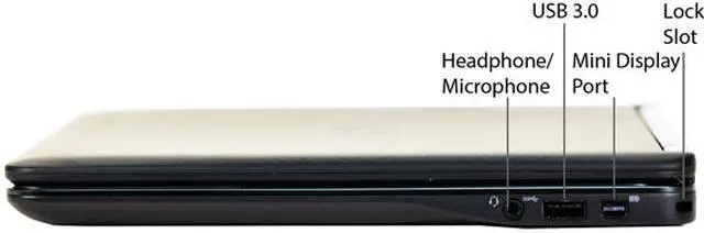 Alt view image 2 of 4 - DELL Grade A Laptop E7240 Intel Core i5 4th Gen 4300U (1.90 GHz) 8 GB Memory 128 GB SSD 12.5" Windows 10 Pro 64-Bit