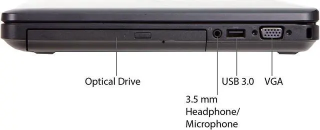 Alt view image 2 of 4 - DELL Grade A  Laptop E5440 Intel Core i3 4th Gen 4010U (1.7 GHz) 8 GB Memory 240 GB SSD 14.0" Windows 10 Home 64-Bit