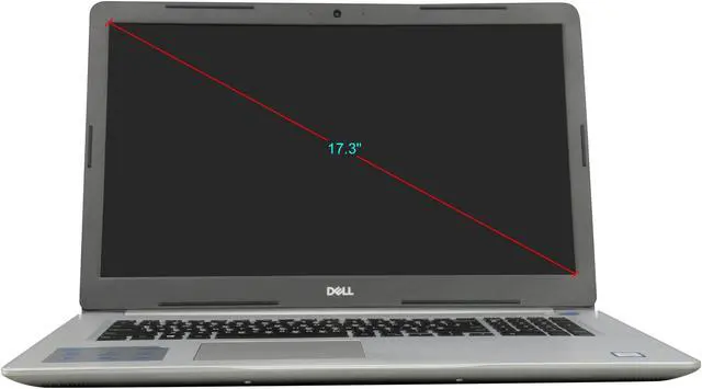 Alt view image 6 of 8 - DELL Laptop Inspiron 5770 Intel Core i5-8250U 8GB Memory 1TB HDD Intel UHD Graphics 620 17.3" Non-Touch Screen Windows 10 Home 64-Bit i5770-5286SLV