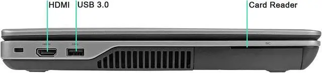 Alt view image 3 of 4 - DELL 15.6" Intel Core i7-4710MQ 8GB Memory Windows 10 Pro 64-Bit M2800