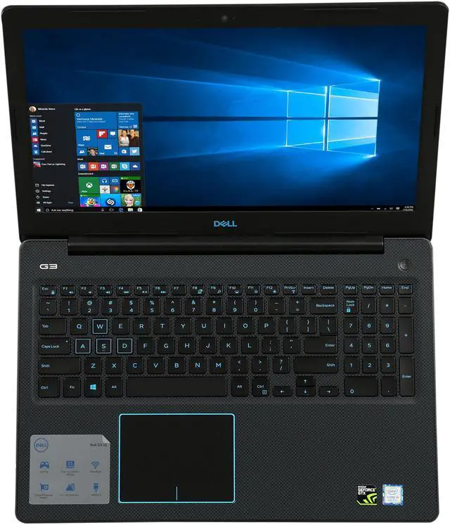 Alt view image 6 of 8 - DELL G3579-5965BLK 15.6" FHD IPS GTX 1050 4 GB VRAM i5-8300H 8 GB Memory 256 GB SSD Windows 10 Home Gaming Laptop