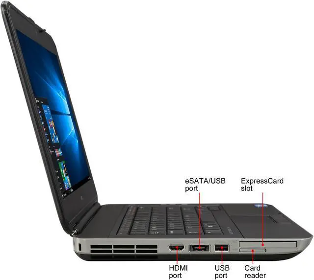 Alt view image 4 of 8 - DELL B GRADE Laptop Latitude Intel Core i3-2328M 4GB Memory 320GB HDD 14.0" Windows 10 Home E5430