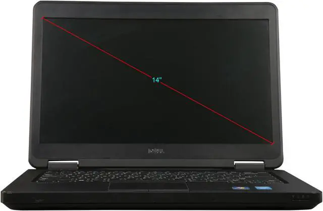Alt view image 5 of 8 - DELL Grade B Laptop Intel Core i5-4300U 8GB Memory 128 GB SSD 14.0" Windows 10 Pro 64-Bit E5440