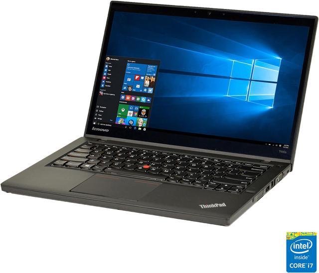 Lenovo T440S Laptop Intel Core i7 4th Gen 4600U (2.10 GHz) 8 GB Memory 500  GB SSD 14.0