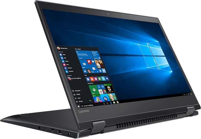 Main image of Lenovo Flex 5 1470 81C9000GUS Intel Core i7 8th Gen 8550U (1.80 GHz) 16 GB Memory 256 GB PCIe SSD Intel UHD Graphics 620 14" Touchscreen 1920 x 1080 Convertible 2-in-1 Laptop Windows 10 Home 64-Bit