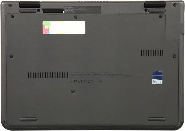 Alt view image 7 of 8 - Lenovo ThinkPad Yoga 11e Intel Celeron N2930 (1.83 GHz, Turbo Boost to 2.16 GHz) 4 GB Memory 320 GB HDD Intel HD Graphics 11.6" Touchscreen 1366 x 768 Convertible 2-in-1 Laptop Windows 10 Pro