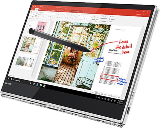 Alt view image 2 of 10 - Lenovo Yoga 920 (80Y70010US) Intel Core i7 8th Gen 8550U (1.80 GHz) 16 GB Memory 512 GB PCIe SSD Intel UHD Graphics 620 13.9" Touchscreen 3840 x 2160 Convertible 2-in-1 Laptop Windows 10 Home 64-Bit