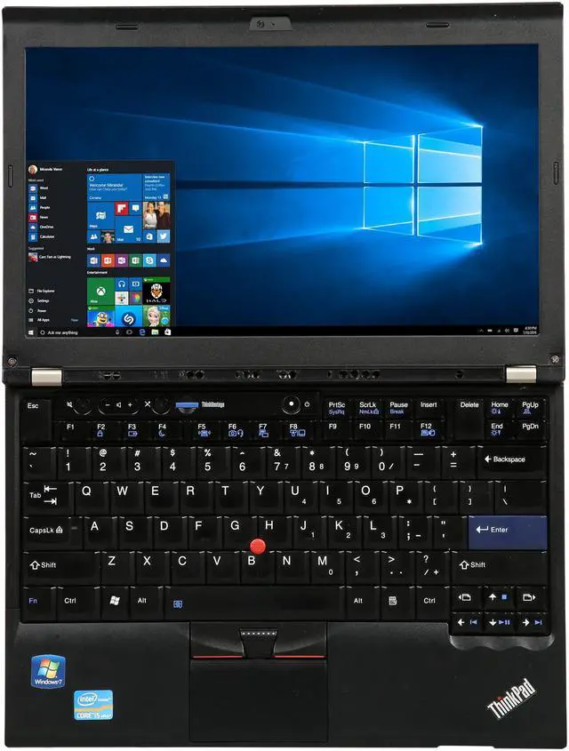 Alt view image 6 of 8 - Lenovo ThinkPad 12.5" Intel Core i5-2520M 4GB Memory Windows 10 Pro 64-Bit