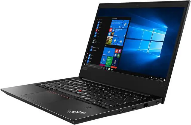 Main image of Lenovo Laptop ThinkPad Intel Core i5-8250U 8GB Memory 256 GB SSD Intel UHD Graphics 620 14.0" Non-Touch Screen Windows 10 Pro 64-Bit E480 (20KN003XUS)
