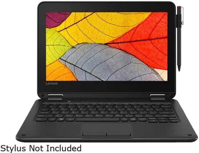 Alt view image 4 of 7 - Lenovo 300e Winbook 81FY000SUS 11.6" Touchscreen LCD 2 in 1 Notebook - Intel Celeron N3450 Quad-core (4 Core) 1.10 GHz - 4 GB - 64 GB Flash Memory - Windows 10 Pro - 1366 x 768 - In-plane Switching (IPS) Technology - Convertible