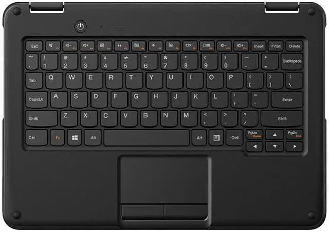 Alt view image 5 of 7 - Lenovo 300e Winbook 81FY000SUS 11.6" Touchscreen LCD 2 in 1 Notebook - Intel Celeron N3450 Quad-core (4 Core) 1.10 GHz - 4 GB - 64 GB Flash Memory - Windows 10 Pro - 1366 x 768 - In-plane Switching (IPS) Technology - Convertible