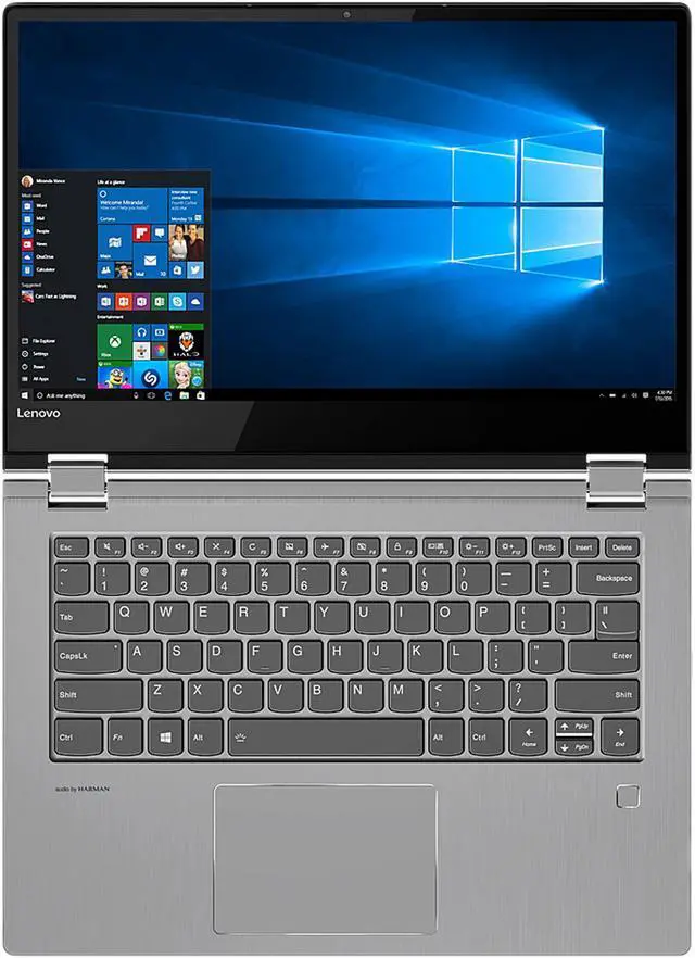 Alt view image 6 of 14 - Lenovo Flex 14 Intel Core i7-8550U 16GB Memory 256 GB PCIe SSD Intel UHD Graphics 620 14.0" Touch Screen 1920 x 1080 Convertible 2-in-1 Laptop Windows 10 Home 64-bit 81EM0009US