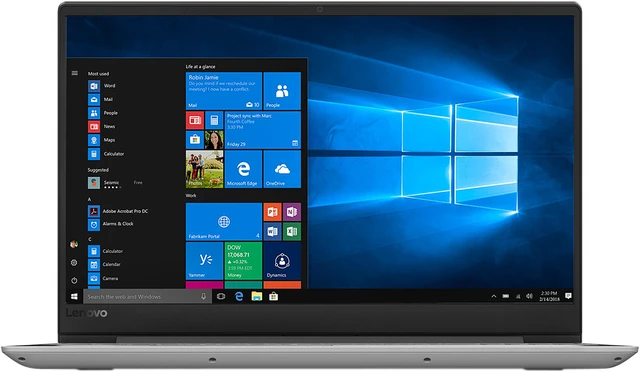 Alt view image 4 of 14 - Lenovo IdeaPad 330S 15.6" AMD Ryzen 5 2500U 8GB Memory DDR4 2400 256GB SSD Windows 10 Home 64-Bit 81FB0005US