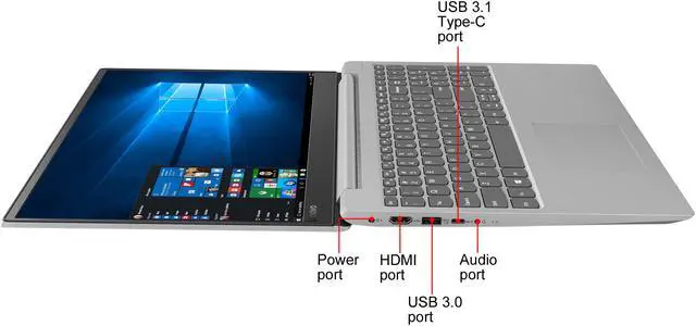 Alt view image 17 of 17 - Lenovo Laptop IdeaPad 330S Intel Core i3-8130U 6GB Memory 1TB HDD Intel UHD Graphics 620 15.6" Non-Touch Screen Windows 10 Home 64-bit 81F5001RUS