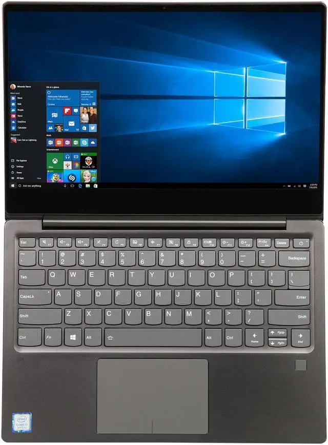 Alt view image 6 of 8 - Lenovo Laptop IdeaPad 720S Intel Core i7-8550U 8GB Memory 1 TB SSD Intel UHD Graphics 620 13.3" Non-Touch Screen Windows 10 Pro 64-Bit 81BV008KUS