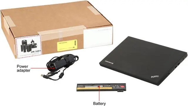 Alt view image 8 of 8 - Lenovo Grade B Laptop ThinkPad Intel Core i7-5600U 12GB Memory 256 GB SSD 14.0" Non-Touch Screen Windows 10 Pro 64-bit T450s