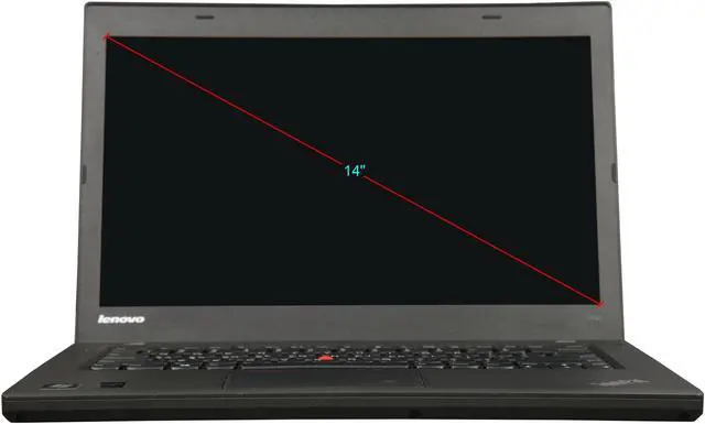 Alt view image 5 of 8 - Lenovo Grade B Laptop Intel Core i5-4300U 8GB Memory 500GB HDD 14.0" Windows 10 Pro 64-Bit T440