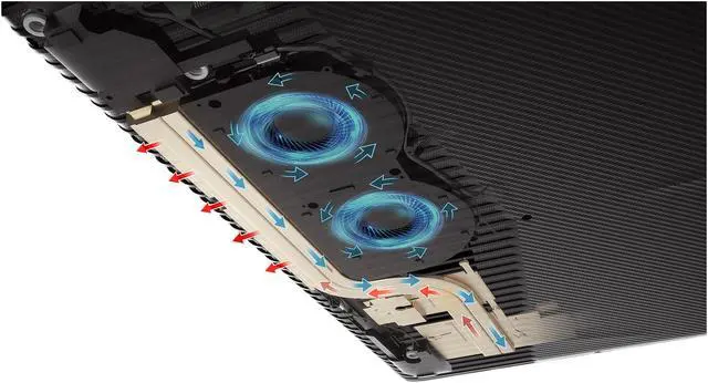 Alt view image 14 of 18 - Lenovo Y520 80YY0090US 15.6'' FHD GTX 1060 6 GB VRAM i7-7700HQ 8 GB Memory 1 TB HDD Windows 10 Home Gaming Laptop