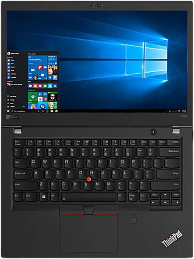 Alt view image 5 of 11 - Lenovo ThinkPad T480s 20L70025US 14" LCD Notebook - Intel Core i7 (8th Gen) i7-8650U Quad-core (4 Core) 1.90 GHz - 8 GB DDR4 SDRAM - 256 GB SSD - Windows 10 Pro 64-bit (English) - 1920 x 1080 - In-plane Switching (IPS) Technology