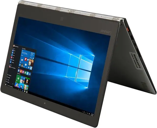 Alt view image 2 of 10 - Lenovo Yoga Intel Core i7-6500U 8GB Memory 256 GB SSD Intel HD Graphics 520 13.3" Touch Screen 3200 x 1800 Convertible 2-in-1 Laptop Windows 10 Home 900-13ISK