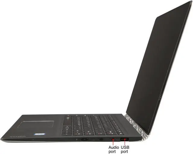 Alt view image 4 of 10 - Lenovo Yoga Intel Core i7-6500U 8GB Memory 256 GB SSD Intel HD Graphics 520 13.3" Touch Screen 3200 x 1800 Convertible 2-in-1 Laptop Windows 10 Home 900-13ISK