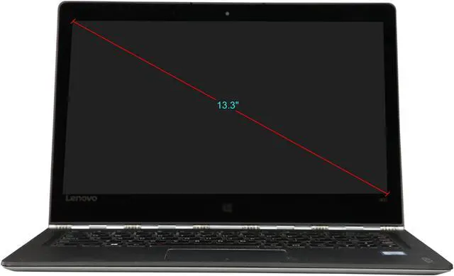 Alt view image 7 of 10 - Lenovo Yoga Intel Core i7-6500U 8GB Memory 256 GB SSD Intel HD Graphics 520 13.3" Touch Screen 3200 x 1800 Convertible 2-in-1 Laptop Windows 10 Home 900-13ISK