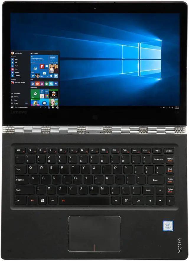 Alt view image 8 of 10 - Lenovo Yoga Intel Core i7-6500U 8GB Memory 256 GB SSD Intel HD Graphics 520 13.3" Touch Screen 3200 x 1800 Convertible 2-in-1 Laptop Windows 10 Home 900-13ISK