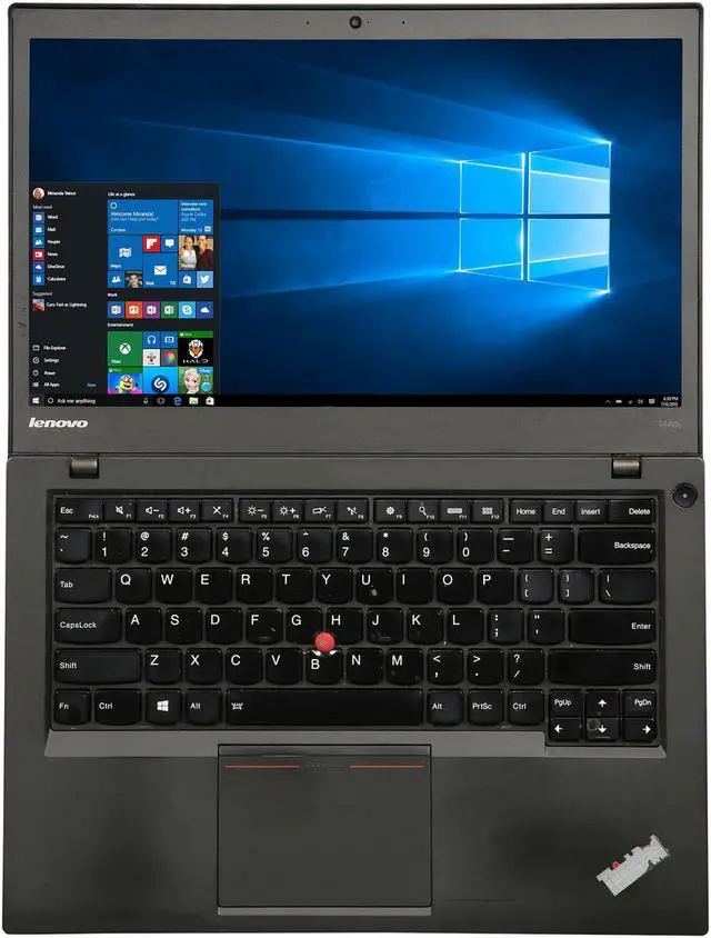 Alt view image 6 of 8 - Lenovo 14.0" Intel Core i7-4600U 12GB Memory Windows 10 Pro 64-Bit T440S
