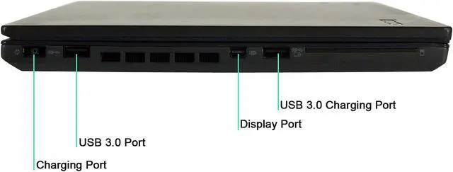 Alt view image 4 of 5 - Lenovo Grade A Laptop Intel Core i5-5300U 8GB Memory 500 GB SSD 14.0" Non-Touch Screen Windows 10 Pro 64-Bit T450