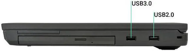 Alt view image 2 of 4 - Lenovo A Grade Laptop ThinkPad Intel Core i5-4300M 4GB Memory 500GB HDD 15.6" Non-Touch Screen Windows 10 Pro 64-Bit T540P