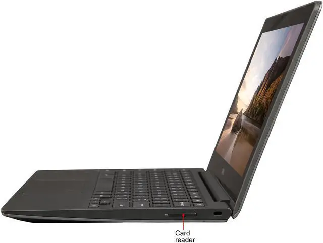 Alt view image 2 of 8 - DELL Chromebook 11 Grade B Chromebook Intel Celeron 2955U 4GB Memory 16GB SSD 11.6" Chrome OS CB1C13