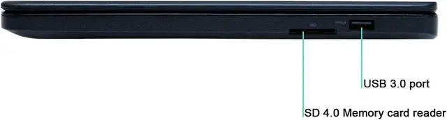 Alt view image 4 of 5 - DELL Grade A Laptop Intel Core i5-5300U 8GB Memory 256 GB SSD 14.0" Non-Touch Screen Windows 10 Pro 64-Bit E5450