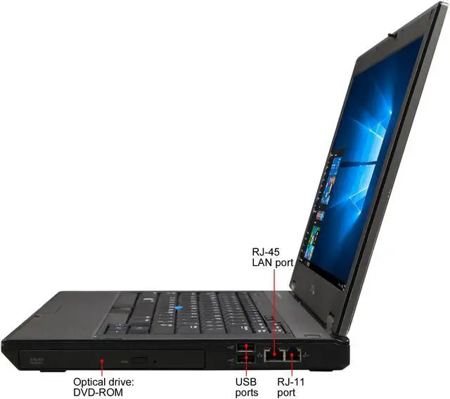 Alt view image 2 of 8 - DELL Laptop Latitude Intel Core i5-560M 4GB Memory 160GB HDD 14.0" Non-Touch Screen Windows 10 Home E5410