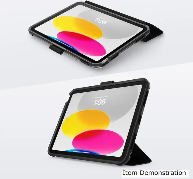Alt view image 2 of 3 - Otterbox Symmetry Series Folio iPad (10th gen) Case 77-89975