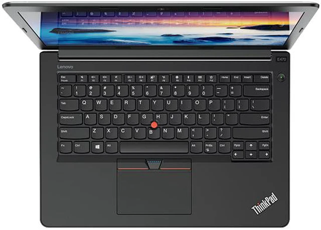 Alt view image 3 of 14 - Lenovo ThinkPad E470 20H1006DUS 14" LCD Notebook - Intel Core i5 (7th Gen) i5-7200U Dual-core (2 Core) 2.50 GHz - 8 GB DDR4 SDRAM - 500 GB HDD - Windows 10 Pro 64-bit (English) - 1920 x 1080 - In-plane Switching (IPS) Technology - Black