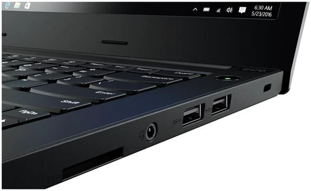 Alt view image 11 of 14 - Lenovo ThinkPad E470 20H1006DUS 14" LCD Notebook - Intel Core i5 (7th Gen) i5-7200U Dual-core (2 Core) 2.50 GHz - 8 GB DDR4 SDRAM - 500 GB HDD - Windows 10 Pro 64-bit (English) - 1920 x 1080 - In-plane Switching (IPS) Technology - Black