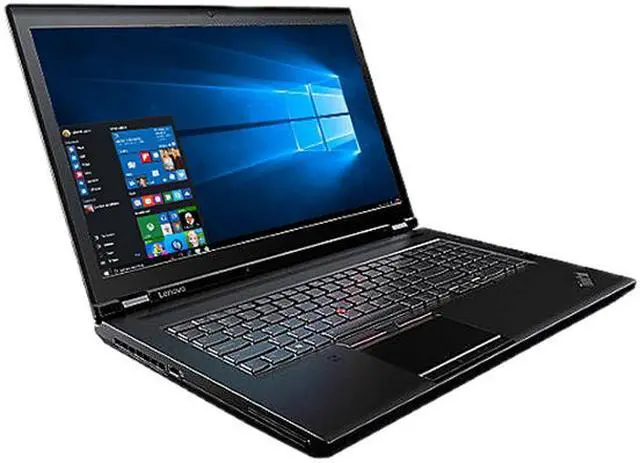 Alt view image 2 of 8 - Lenovo ThinkPad P71 20HK001MUS 17.3" LCD Mobile Workstation - Intel Core i7 (7th Gen) i7-7820HQ Quad-core (4 Core) 2.90 GHz - 8 GB DDR4 SDRAM - 256 GB SSD - Windows 10 Pro 64-bit (English) - 1920 x 1080 - In-plane Switching (IPS) Technol...