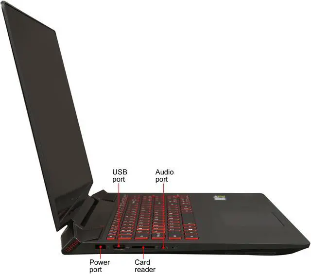 Alt view image 5 of 8 - Lenovo Y700-15ISK - 15.6" 4K / UHD NVIDIA GeForce GTX 960M - Intel Core i7-6700HQ - 16GB Memory - 256 GB SSD - Windows 10 Home 64-Bit - Gaming Laptop - (80KW0035US )