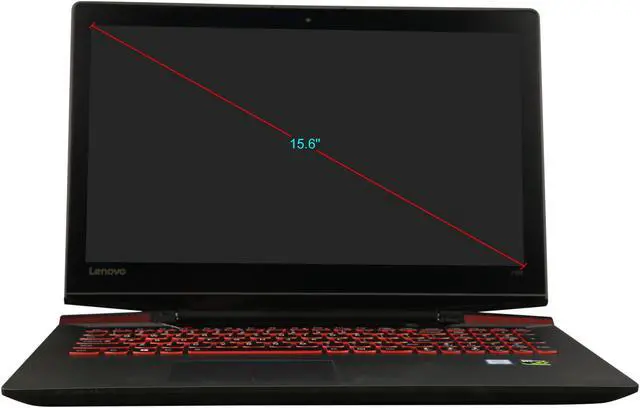 Alt view image 6 of 8 - Lenovo Y700-15ISK - 15.6" 4K / UHD NVIDIA GeForce GTX 960M - Intel Core i7-6700HQ - 16GB Memory - 256 GB SSD - Windows 10 Home 64-Bit - Gaming Laptop - (80KW0035US )